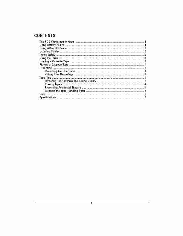 Radio Shack Cassette Player SCR-65-page_pdf